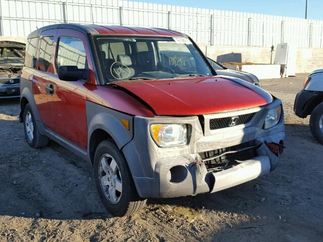 5J6YH18513L010454 - 2003 HONDA ELEMENT EX ORANGE photo 1