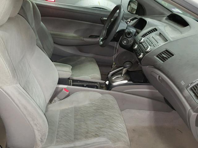 2HGFG12627H528563 - 2007 HONDA CIVIC SILVER photo 5