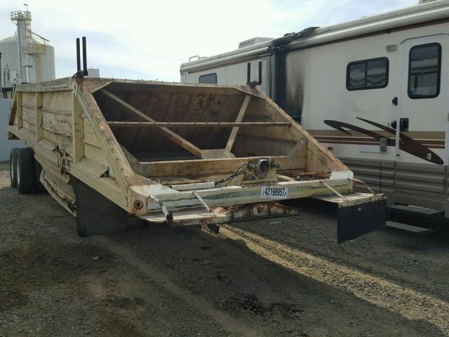 2L9DT3229EW006171 - 1984 DUMP TRAILER WHITE photo 1