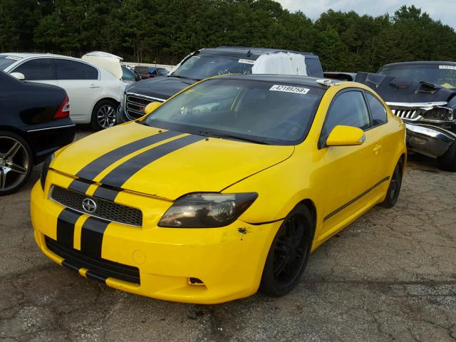 JTKDE177570147445 - 2007 SCION TC 黄色 照片 2