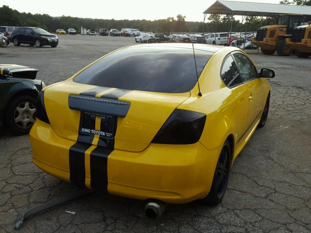 JTKDE177570147445 - 2007 SCION TC 黄色 照片 4