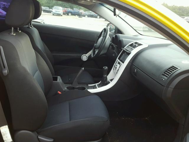 JTKDE177570147445 - 2007 SCION TC 黄色 照片 5