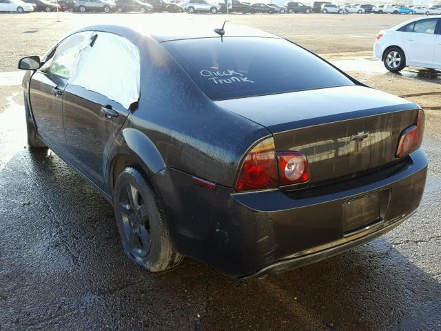 1G1ZH57B49F117555 - 2009 CHEVROLET MALIBU 1LT BLACK photo 4