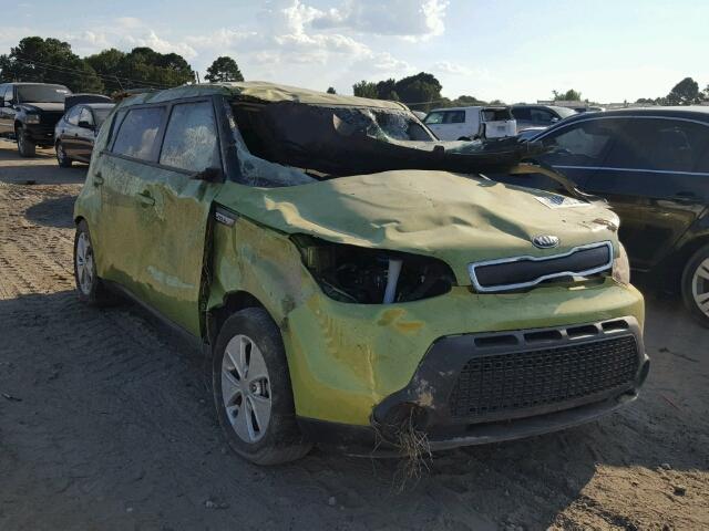 KNDJN2A20G7853999 - 2016 KIA SOUL GREEN photo 1