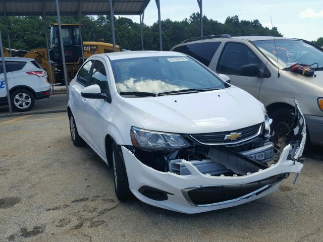 1G1JB5SH9J4101667 - 2018 CHEVROLET SONIC LS 白色 照片 1