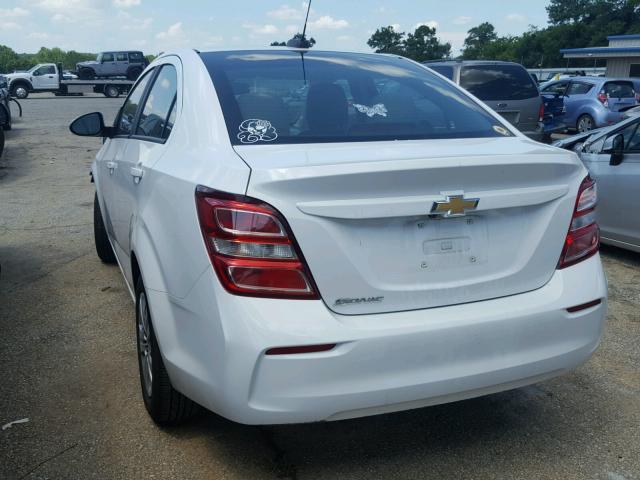 1G1JB5SH9J4101667 - 2018 CHEVROLET SONIC LS 白色 照片 3
