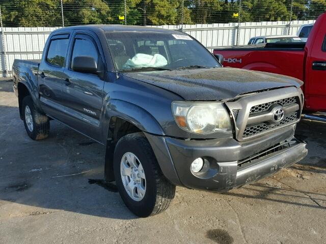 5TFJU4GN4BX010056 - 2011 TOYOTA TACOMA GRAY photo 1