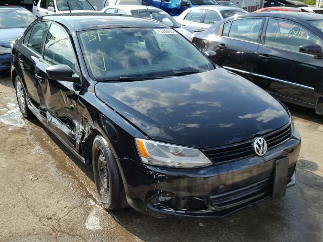 3VW2K7AJ4BM386230 - 2011 VOLKSWAGEN JETTA BASE Սև լուսանկար 1