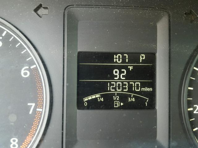 3VW2K7AJ4BM386230 - 2011 VOLKSWAGEN JETTA BASE Սև լուսանկար 8