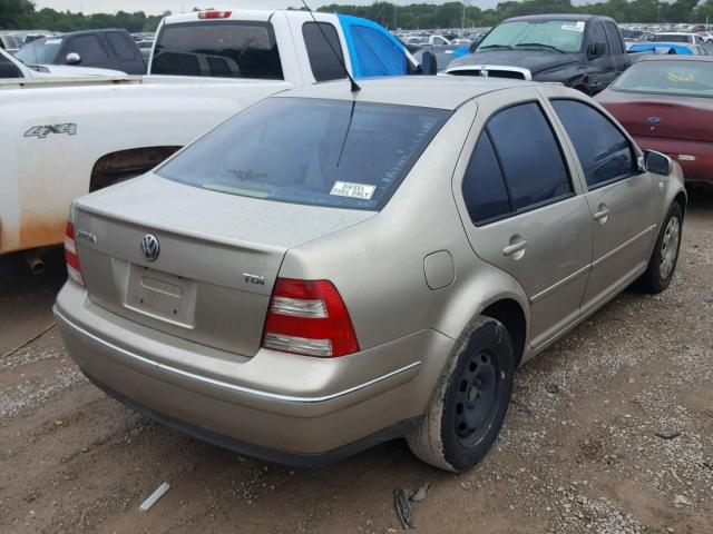 3VWRR69MX4M093910 - 2004 VOLKSWAGEN JETTA GL T TAN photo 4