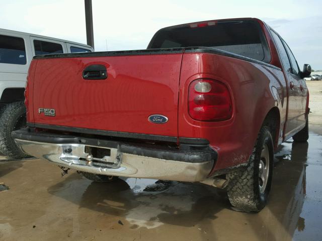 1FTRW07602KA28212 - 2002 FORD F150 SUPER RED photo 4