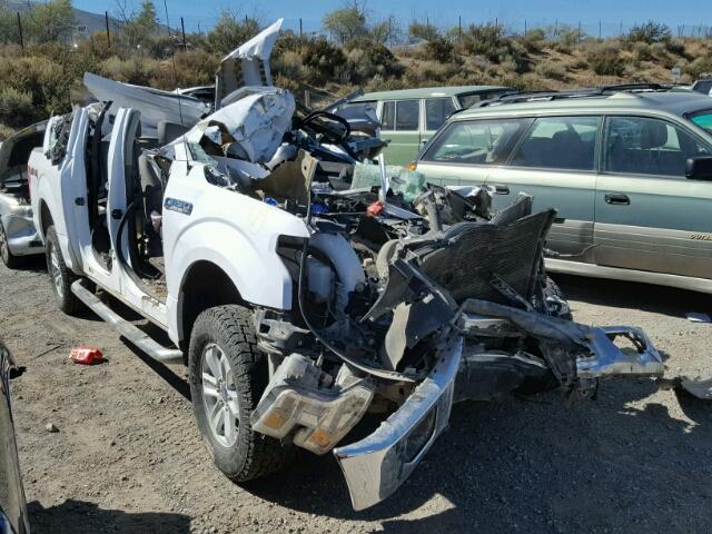 1FTEW1EP8GKE25867 - 2016 FORD F150 SUPER WHITE photo 1