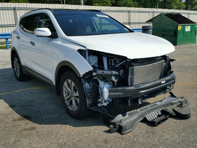 5XYZU3LBXFG266042 - 2015 HYUNDAI SANTA FE S 白色 照片 1