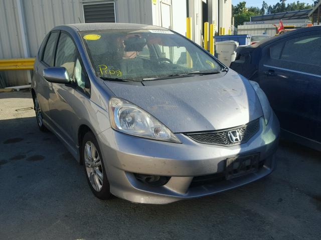 JHMGE87499S012655 - 2009 HONDA FIT SILVER photo 1