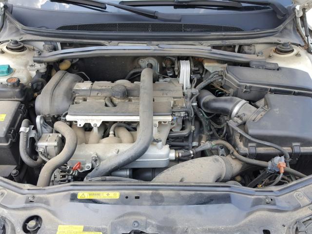 YV1TS59H641367900 - 2004 VOLVO S80 2.5T WHITE photo 7