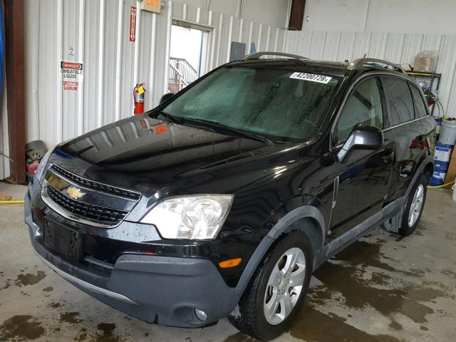 3GNAL2EK8DS593002 - 2013 CHEVROLET CAPTIVA LS BLACK photo 2