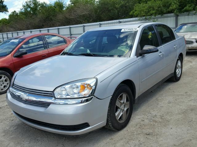 1G1ZT54844F138602 - 2004 CHEVROLET MALIBU LS ვერცხლისფერი ფოტო 2