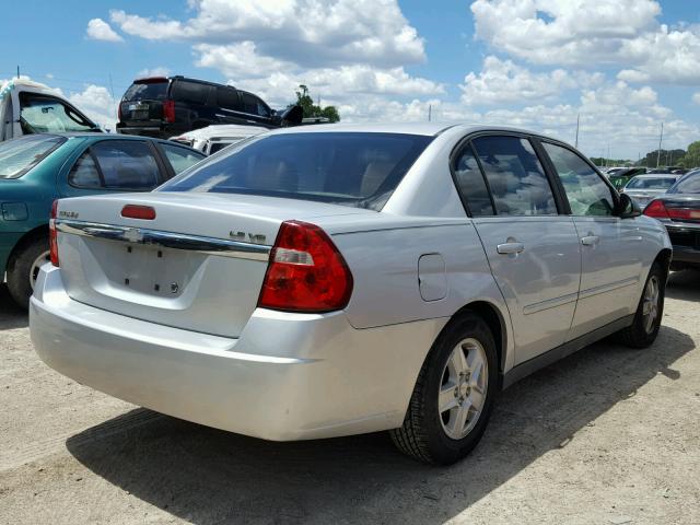 1G1ZT54844F138602 - 2004 CHEVROLET MALIBU LS ვერცხლისფერი ფოტო 4