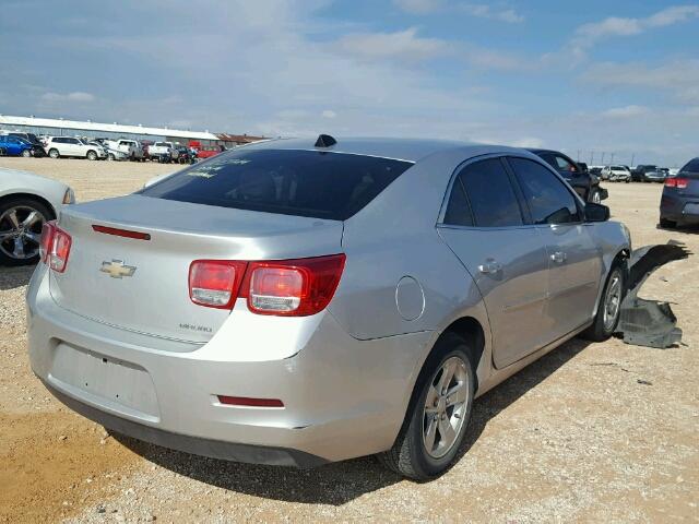 1G11B5SA4DU141016 - 2013 CHEVROLET MALIBU LS GRAY photo 4