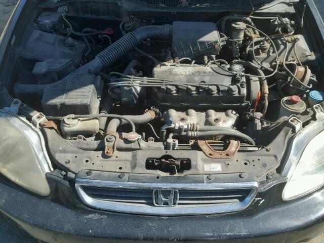 2HGEJ667XVH507101 - 1997 HONDA CIVIC LX BLACK photo 7