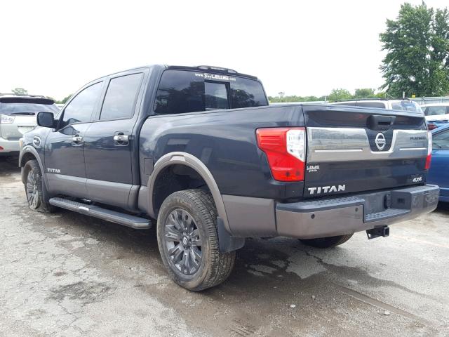 1N6AA1E54HN510472 - 2017 NISSAN TITAN SV BLACK photo 3