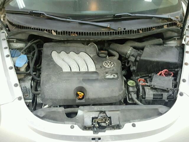 3VWCM31Y85M301835 - 2005 VOLKSWAGEN NEW BEETLE ვერცხლისფერი ფოტო 7