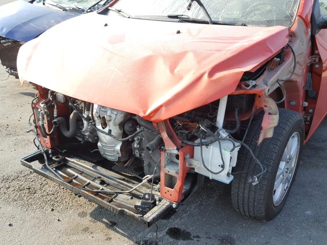 1G1JA5SH1C4102821 - 2012 CHEVROLET SONIC LS 橙色 照片 9