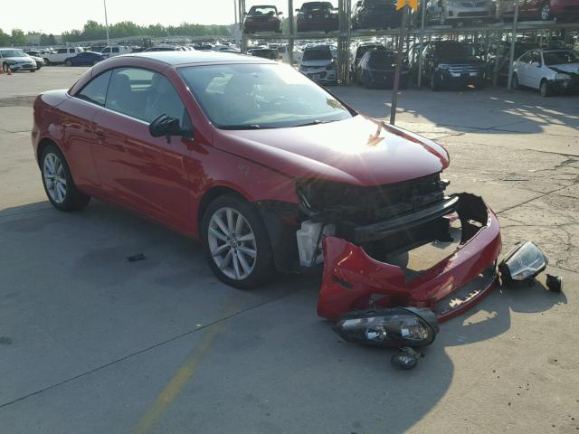 WVWBW8AH9EV001779 - 2014 VOLKSWAGEN EOS KOMFOR წითელი ფოტო 1