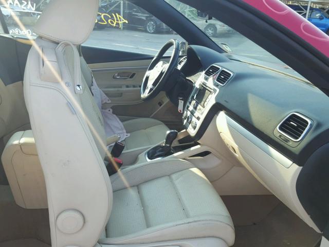 WVWBW8AH9EV001779 - 2014 VOLKSWAGEN EOS KOMFOR წითელი ფოტო 5