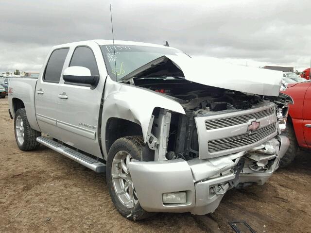 3GCPKSE33BG183514 - 2011 CHEVROLET SILVERADO SILVER photo 1