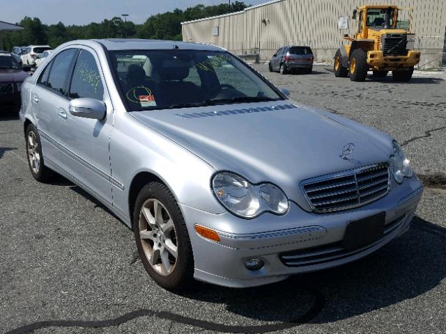 WDBRF92H97F852642 - 2007 MERCEDES-BENZ C 280 4MAT SILVER photo 1