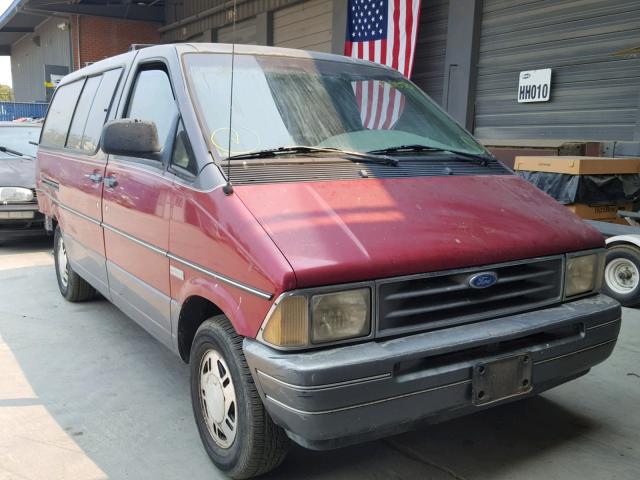 1FMDA41X8RZA49209 - 1994 FORD AEROSTAR RED photo 1