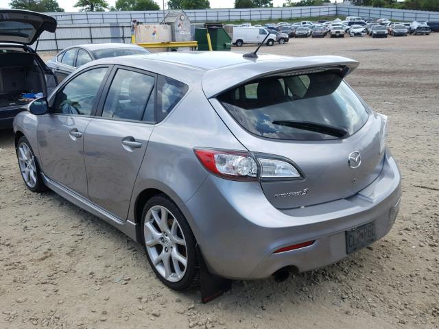 JM1BL1L39C1530624 - 2012 MAZDA SPEED 3 SILVER photo 3