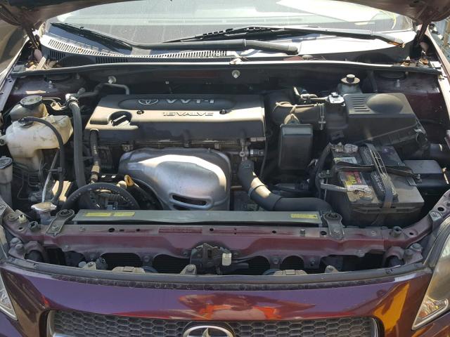 JTKDE167960069459 - 2006 TOYOTA SCION TC 勃艮第红 照片 7