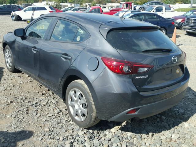 3MZBM1K76FM137699 - 2015 MAZDA 3 SPORT GRAY photo 3