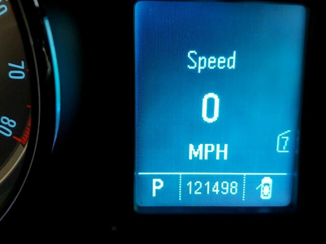 W04GN5EC3B1084905 - 2011 BUICK REGAL BLACK photo 8