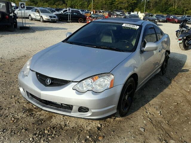 JH4DC53014S015262 - 2004 ACURA RSX SILVER photo 2