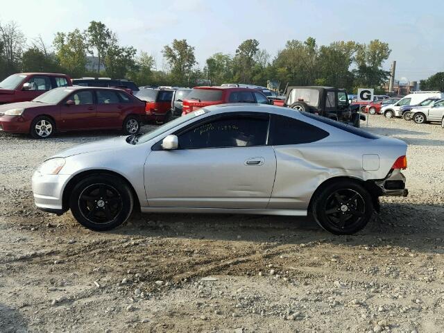 JH4DC53014S015262 - 2004 ACURA RSX SILVER photo 9