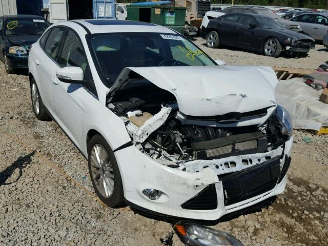 1FAHP3H26CL473139 - 2012 FORD FOCUS SEL WHITE photo 1