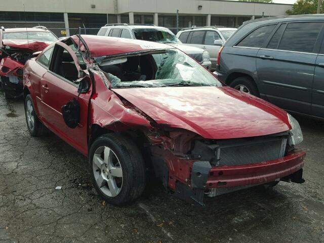 1G1AD1F54A7107829 - 2010 CHEVROLET COBALT 1LT RED photo 1