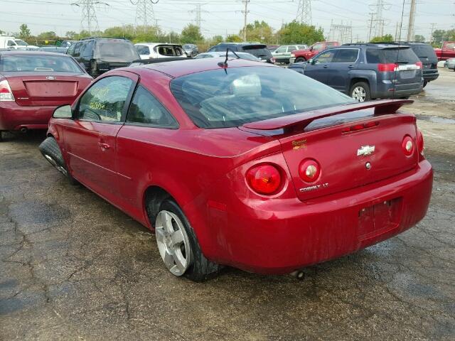 1G1AD1F54A7107829 - 2010 CHEVROLET COBALT 1LT RED photo 3