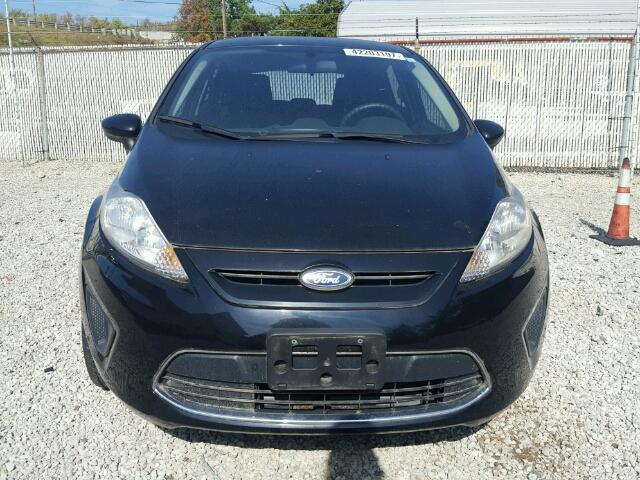 3FADP4EJ3CM128519 - 2012 FORD FIESTA SE BLACK photo 9