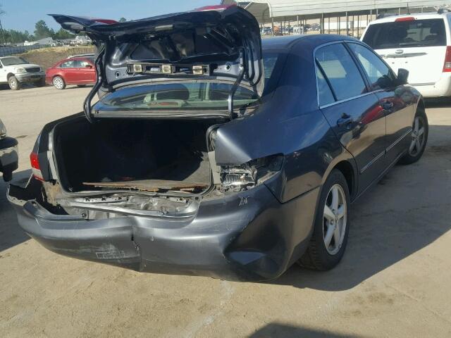 1HGCM56643A123231 - 2003 HONDA ACCORD GRAY photo 4