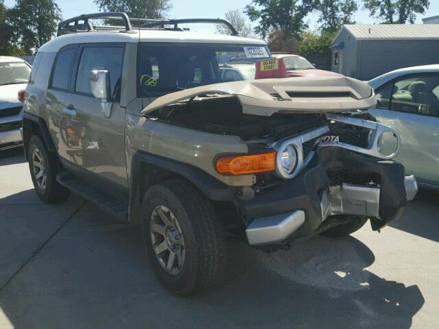 JTEBU4BF2EK183320 - 2014 TOYOTA FJ CRUISER TAN photo 1