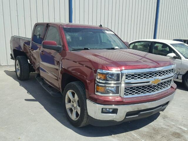 1GCRCREC2EZ173611 - 2014 CHEVROLET SILVERADO MAROON photo 1