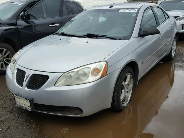 1G2ZG57N594217037 - 2009 PONTIAC G6 SILVER photo 2