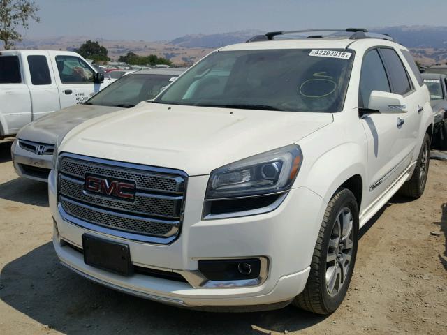 1GKKVTKD7EJ184550 - 2014 GMC ACADIA DEN WHITE photo 2