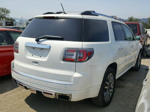 1GKKVTKD7EJ184550 - 2014 GMC ACADIA DEN WHITE photo 4