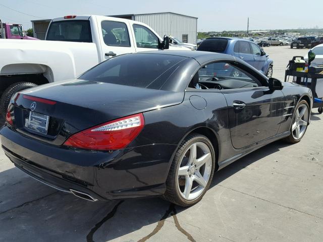 WDDJK7DA4FF030026 - 2015 MERCEDES-BENZ SL 550 BLACK photo 4