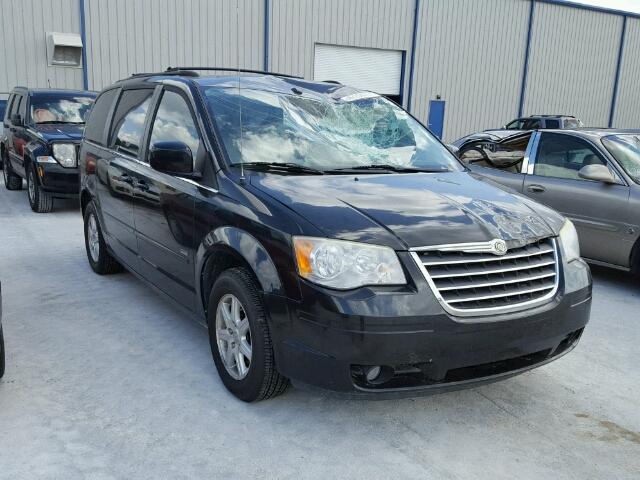 2A8HR54P88R749572 - 2008 CHRYSLER TOWN & COU BLUE photo 1